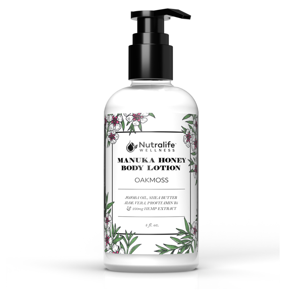 Manuka Honey Oakmoss Body Lotion Nutralife Wellness